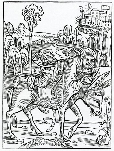 Von Torheiten ohne Vorsorge, Illustration aus Alexander Barclays englischer Übersetzung von 